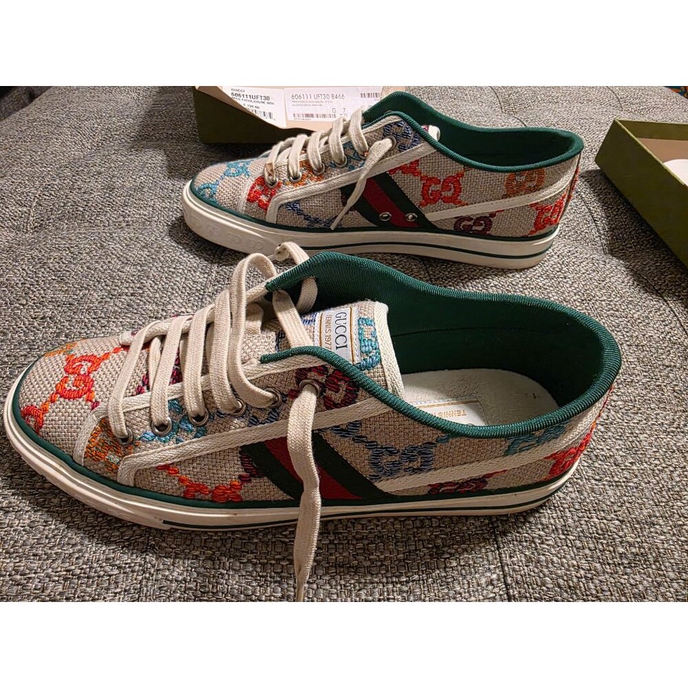 Gucci 1977 Psychedelic GG Unisex Sneakers - Picture 8 of 16